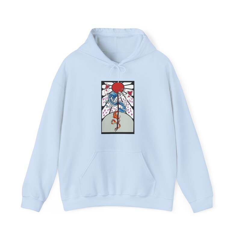 Kamado Tanjiro custom Anime Unisex Heavy Blend™ Hooded Sweatshirt. Demon Slayer. Anime . Shogun zdjęcie 1