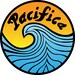 Pacifica sticker, laptop and bottle decal