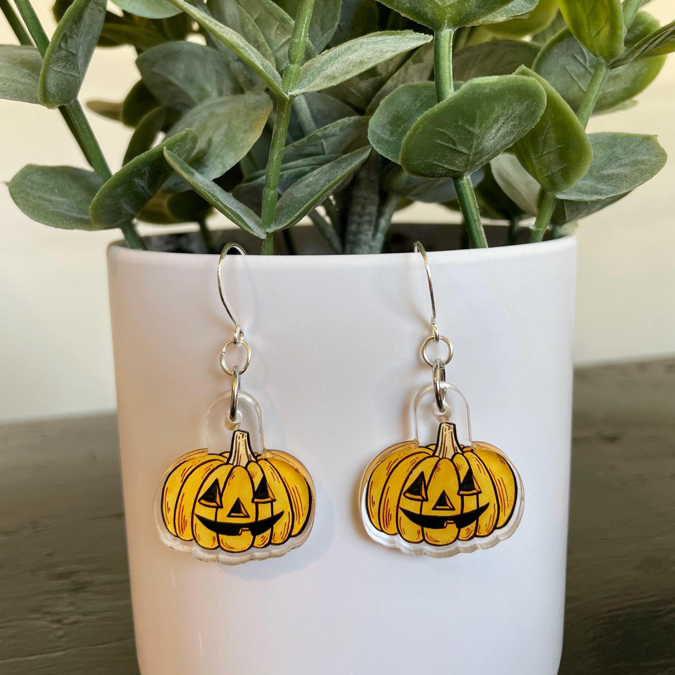 Funny Horned Rabbit Earrings - Jackalope Stainless Steel Earrings, Rabbit Lover Gift - View #6