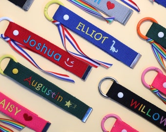 Personalisiertes Namensschild - besticktes Namensschild