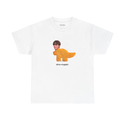 SEVENTEEN DINO Nugget Meme Trendy Kpop Short Sleeve T-shirt Merch