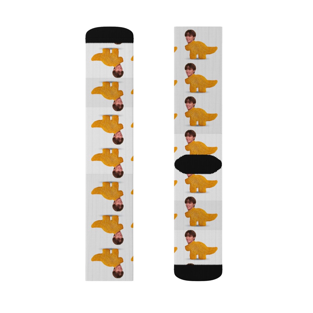 SEVENTEEN DINO Nugget Meme K-pop Funny Trendy Pattern Sublimation Socks ...