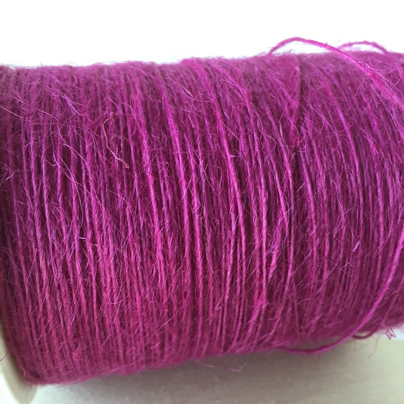 Bright Purple Jute Twine 20 Yards in Grape Vibrant Twine for Etsy