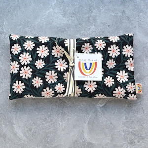 Night Blooms Cotton Weighted Eye Pillow