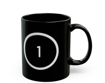 osu! Rafis Skin No.1 Hircircle Black Mug (11oz)