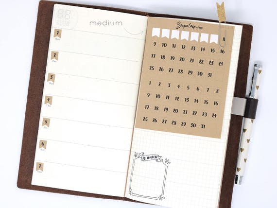 Kraft Date Flags Date Cover Stickers Calendar Numbers 1 31 Neutral Bullet Journal Bujo Undated Planner Diy Calendar Dat12 Kraft Date Flags Date Cover Stickers Calendar Numbers 1 31 Neutral Bullet Journal Bujo Undated Planner Diy Calendar Dat12