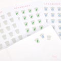 Trash Can Garbage Rubbish Bin Icon Bujo Planner Stickers: Watercolor Style | Recycling Day Home Work Chore Tasks  ICN30