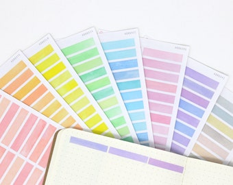 Header Titles & Strips