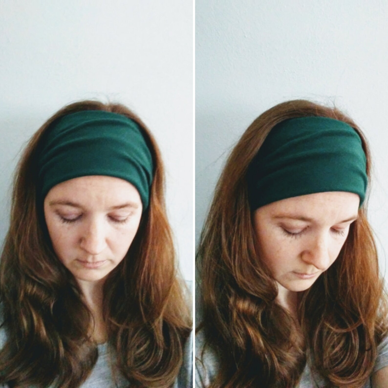 Womens Headband Cotton knit headband Yoga Headband Etsy