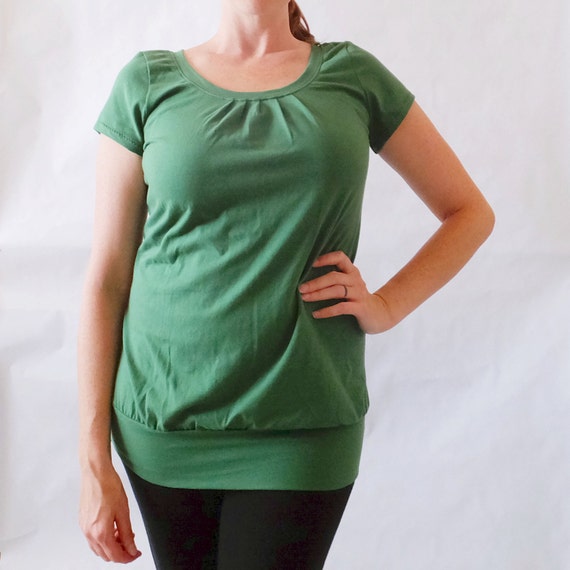 Short sleeve Shirt cotton blouse jersey 