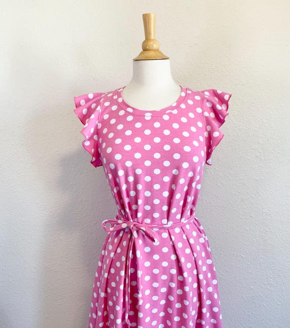 strapless open back dress PinkAminah Zipper Jersey Dress main image 1