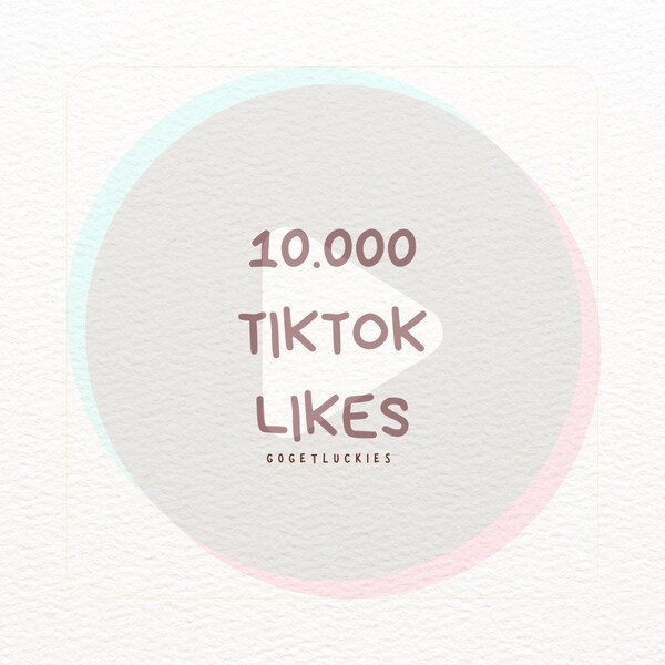 10K Tiktok Likes