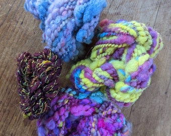 Pack of Sweets - Handspun Art Yarn