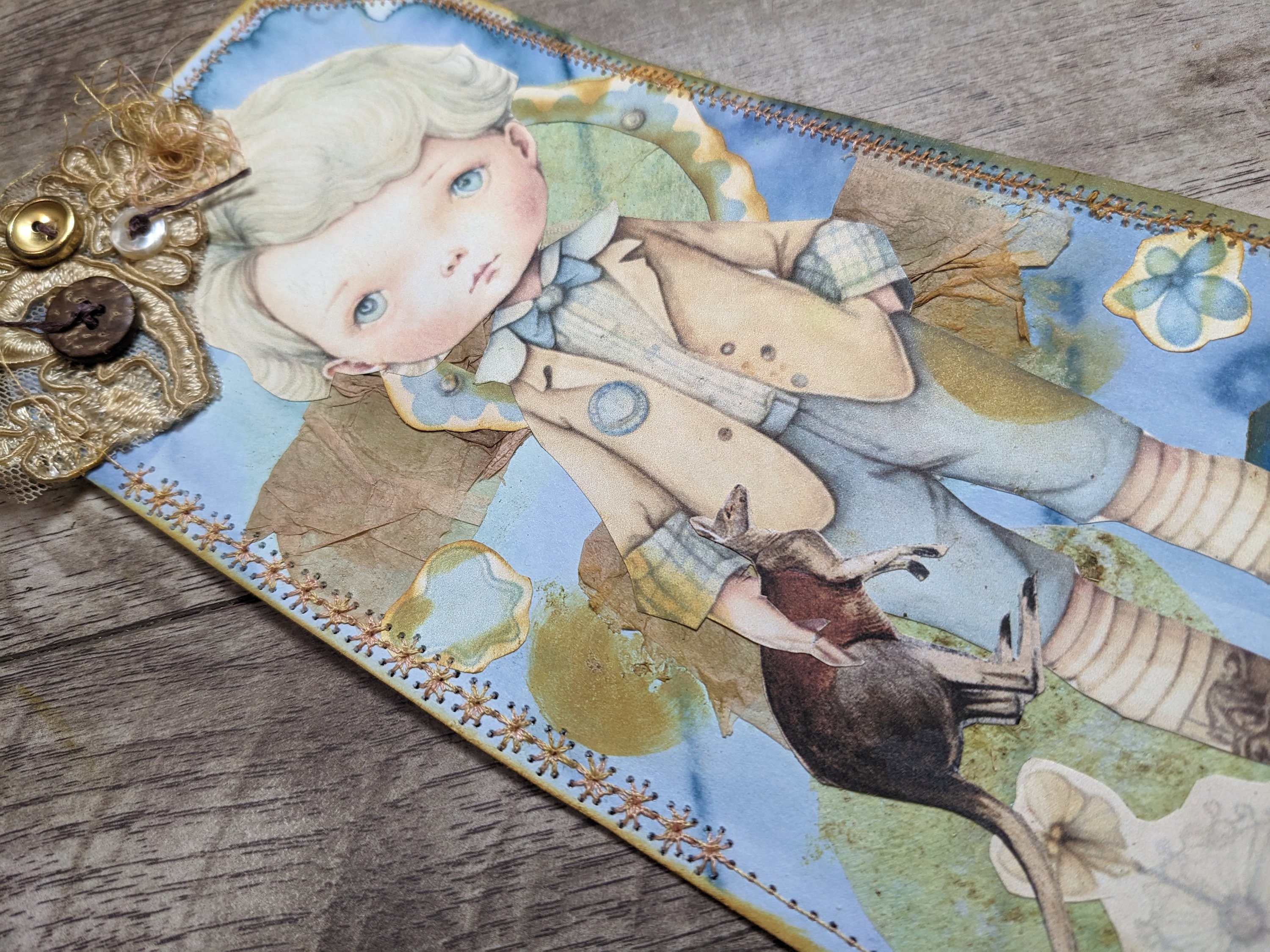 Sweetpea Paper Dolls – Printable Junk Journal Ephemera (digital ...