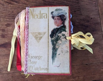 Nedra (1905) - Handmade Artisan Junk Journal