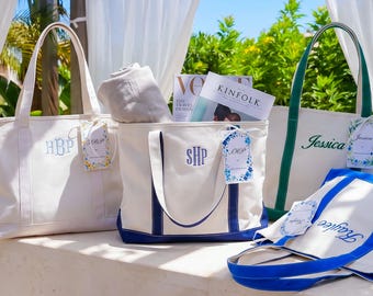 Custom Embroidered Canvas Tote Bag, Bridesmaid Proposal Gift,Bridal Party Gift