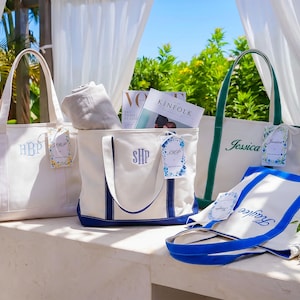 Custom Tote Bag,Bridesmaid Gift,Embroidered Canvas Tote Bag,Custom Tote Bag With Name,Bachelorette Gifts,Gift for Her,Bridesmaid Gift image 3