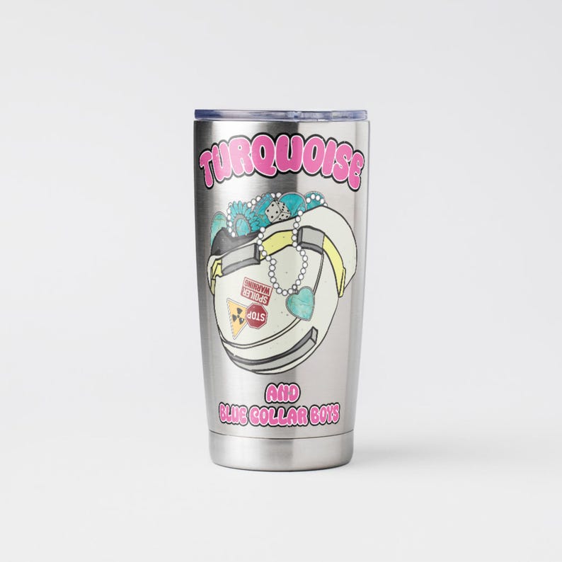 Turquoise and Blue Collar Boys PNG, Hard Hat Digital Design, Funny