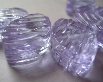 Lámparas Abalorios Púrpura Vidrio Hecho a mano Ericabeads Groovy Lavanda Zulus (6)