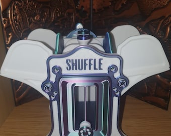 Barajador de cartas MTG impreso en 3D con funda: accesorio personalizable para mazos de Commander