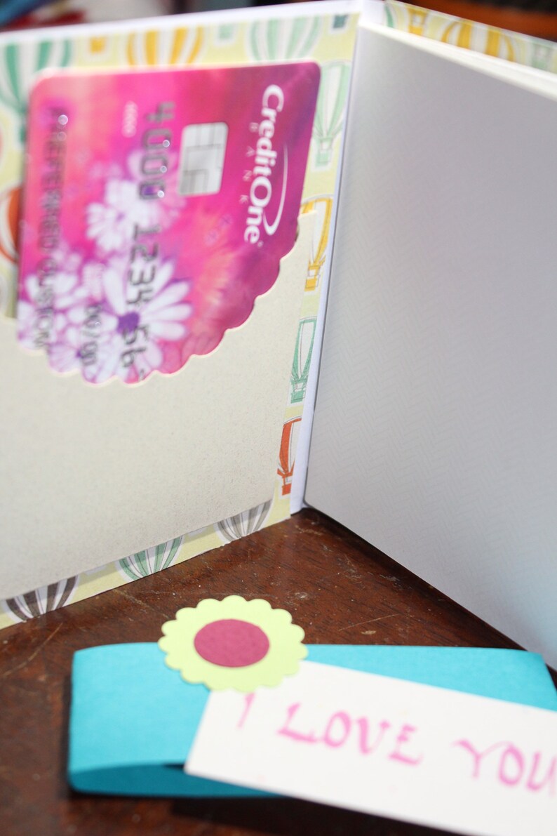 Gift Card Presentation Book With Envelope Notebook Gift Card Etsy