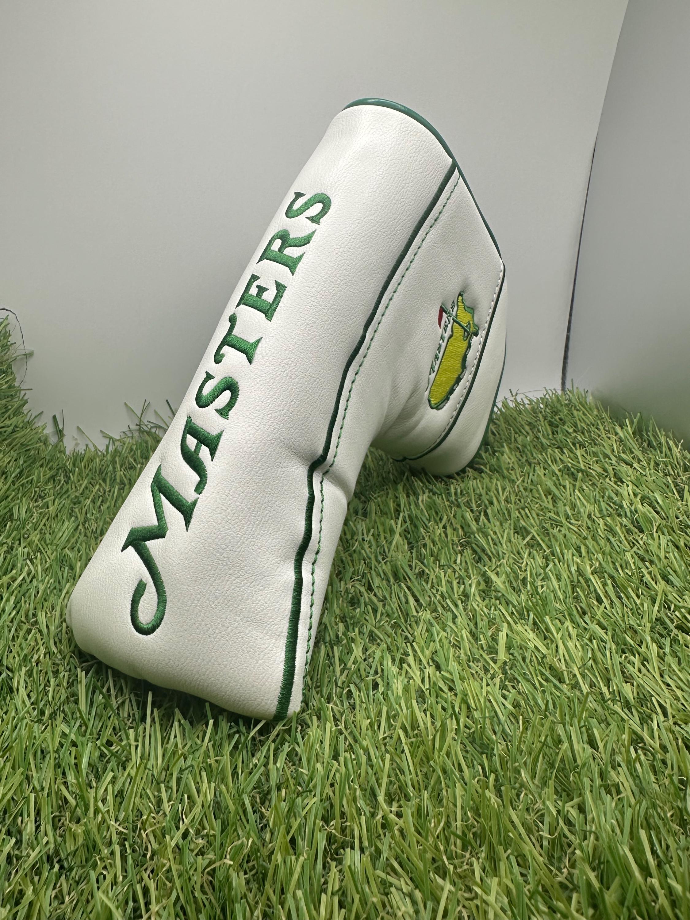 Neue Augusta MASTERS Blade Putter-Kopfbedeckung mit Klettverschluss und Fleece-Innenseite | KOSTENLOSER Versand | Geschenke für Männer | Geschenke für Golfer |