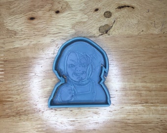 Chucky  3d Printed Cookie Cutter