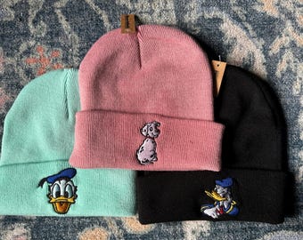 Tokyo Disney Parks Limited Edition Donald Duck Sailor Beanie Hat Vintage Tokyo Disney Resort Donald Duck Sailor Beanie Hat  main image 2