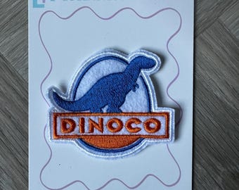Dinoco Disney Cars Iron On Patch, Lightning McQueen Sew Patch Kids Decor, Disney Patch, Disney Accessories, DIY Customise Clothing Jacket