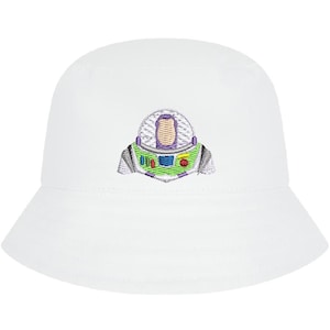 Disney Embroidered Kids' Bucket Hats – Most Disney Characters, Disney Princesses, Lilo, Stitch, Woody & Buzz Lightyear