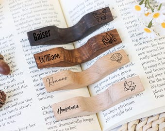 Personalized Thumb Book Page Holder,Gift For Bookworms,BookTok Book Club Gifts,Book Accessory,Gift Ideas Book Lovers,Book Marks Holder