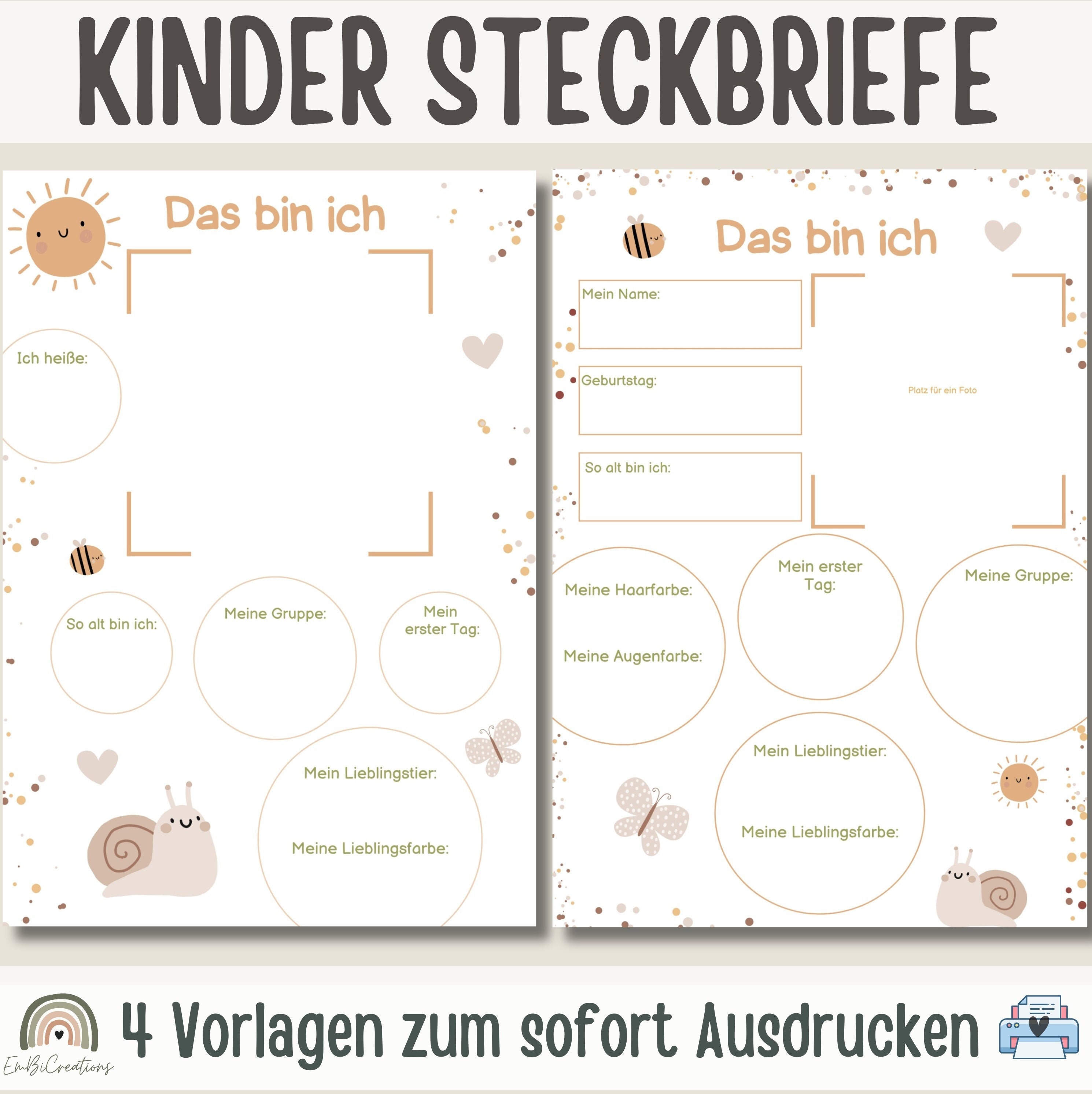  Portfolio Vorlagen Kita 