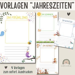 Summer daycare portfolio template | Kindergarten portfolio templates | Seasonal nursery template | Educator template | Childminder PDF portfolio