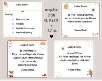Daycare poster | Kindergarten poster | Kindergarten portfolio template | Template for educators | Educator materials | Nursery educator folder