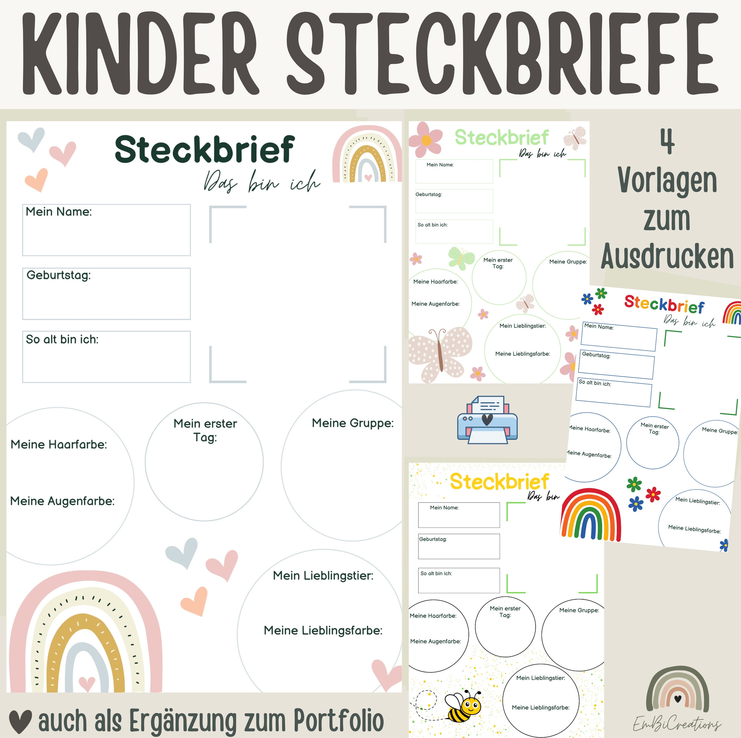  Kindergarten Profile Daycare Portfolio Nursery Profile Daycare Motiv 