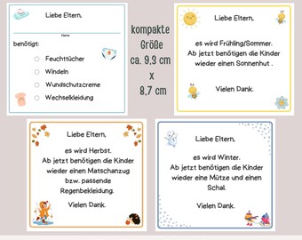 Daycare poster | Kindergarten poster | Kindergarten portfolio template | Template for educators | Educator materials | Nursery educator folder