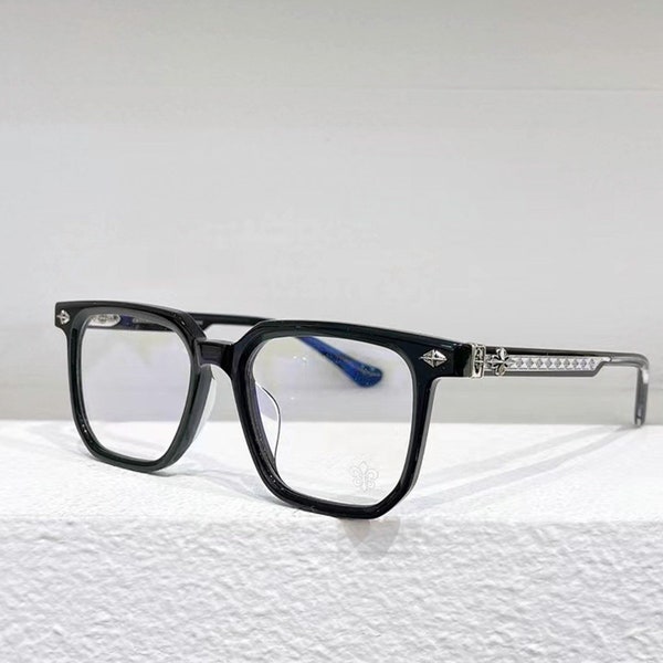 Classic fashion glasses, Frame for men and women, Ultra-light pure titanium frame anti-blue light anti-myopia 0609