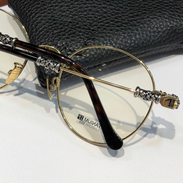 Ultra-light pure titanium frame anti-blue light anti-myopia, Fashion glasses, Frame for men and women, vintage glasses 0018