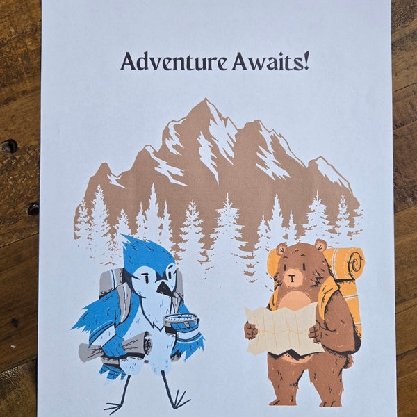 Children's Adventure Awaits Journal