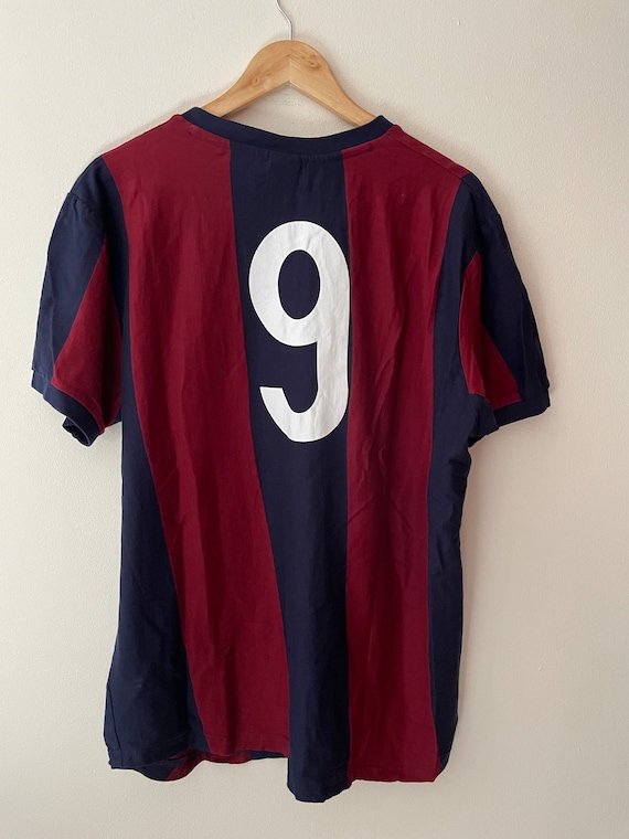 Vintage Retro Meyba Shirt FC Barcelona #9 Cruyff Size XL - Etsy