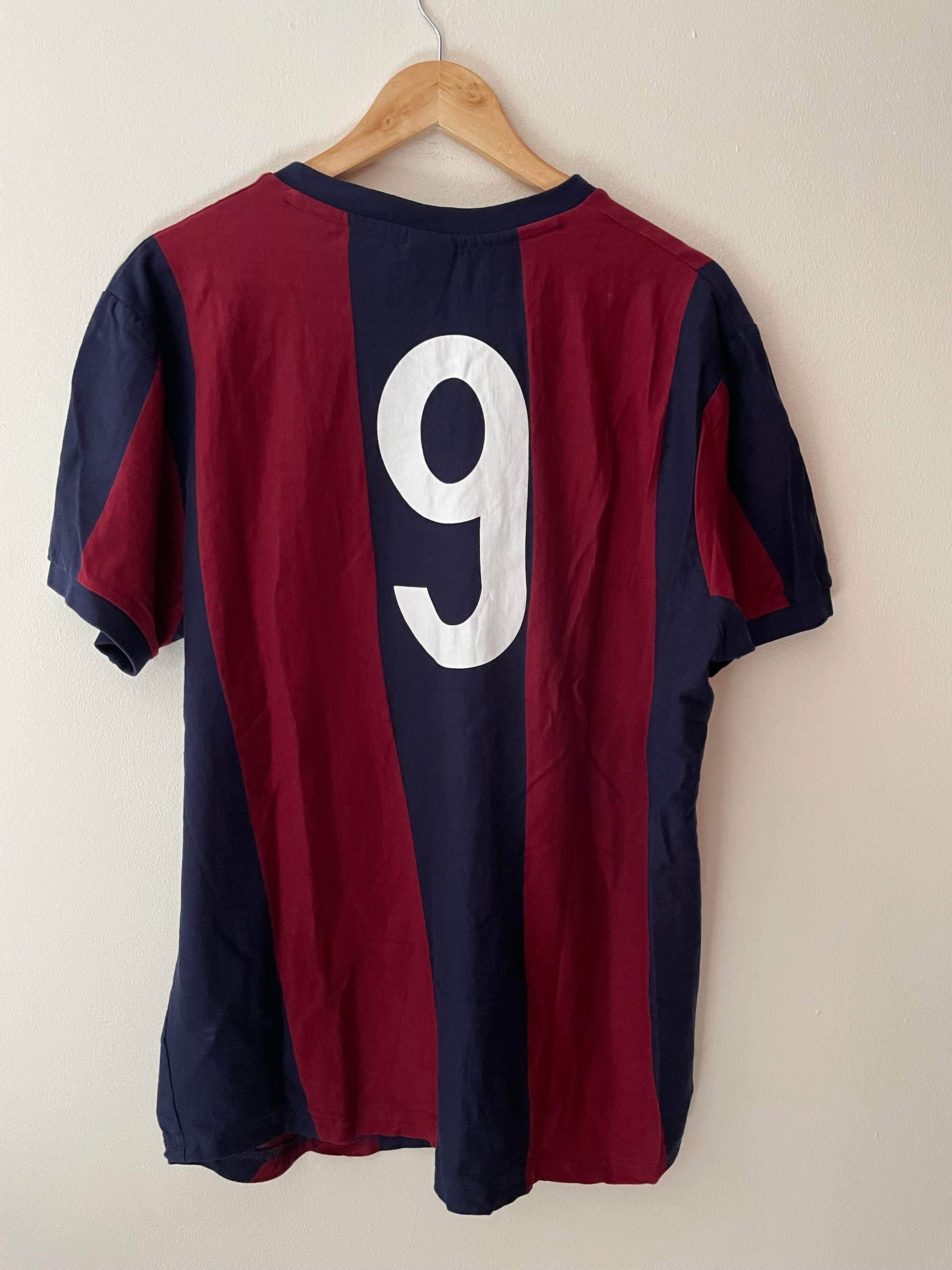 Vintage Retro Meyba Shirt FC Barcelona #9 Cruyff Size XL - Etsy