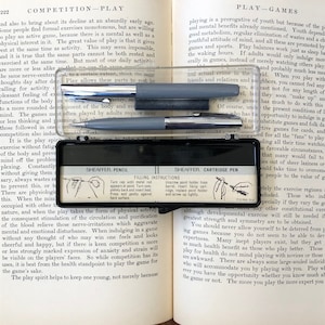Vintage Sheaffer Mechanical Pencil & Cartridge Pen Set in Case