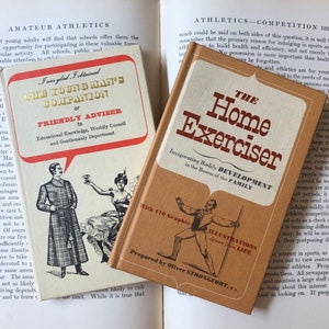Your Choice!  The Young Man&#39;s Companion or The Home Exerciser, Victorian Library Books
