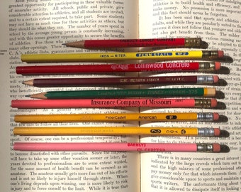 Lot of 9 Vintage Promotional Advertising Pencils from Westin Hotel, Penn State, Etc.