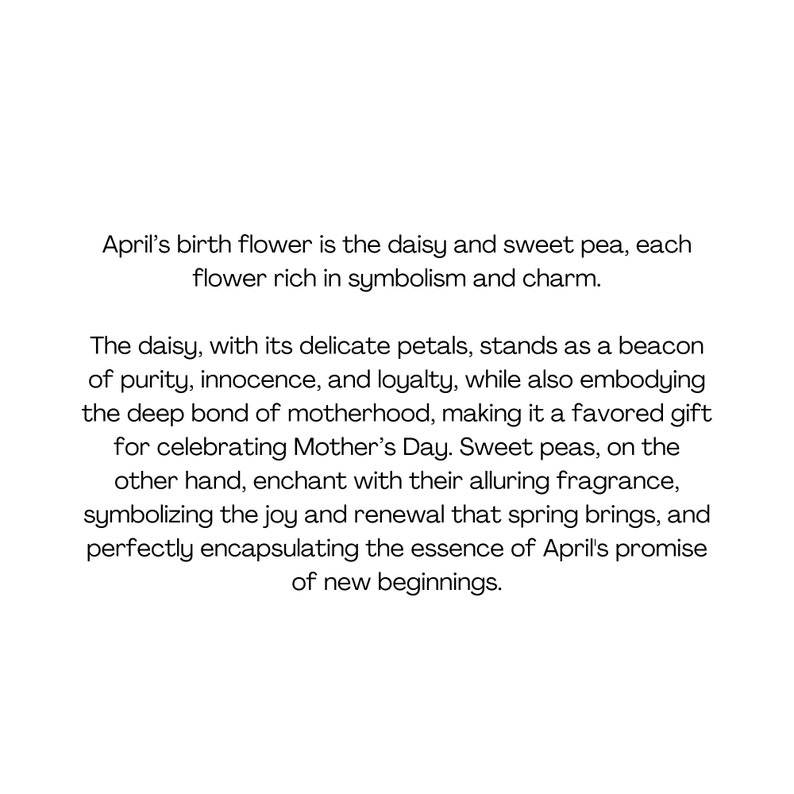 April Birth Flower Bouquet, Watercolor Clipart (450 DPI) image 3