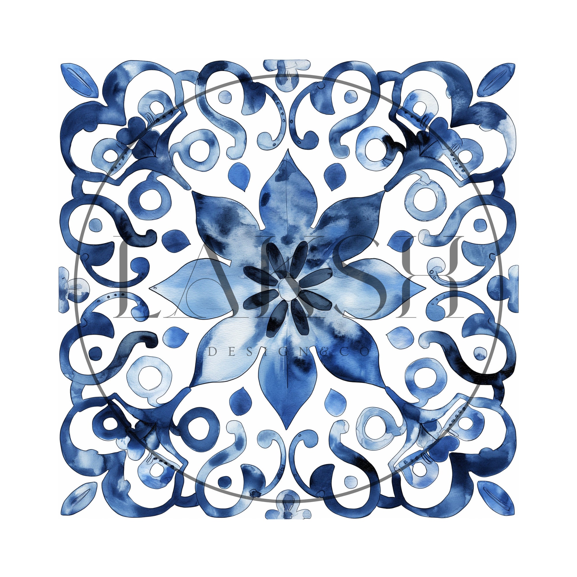 16-amalfi-inspired-tile-pattern-italian-tile-pattern-blue-and-yellow-theme-blue-and-white-theme-blue-and-white-tile-digital-paper-etsy