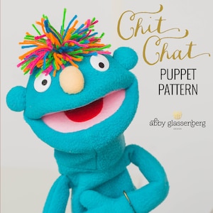 Chit Chat Puppet PDF Sewing Pattern image 1