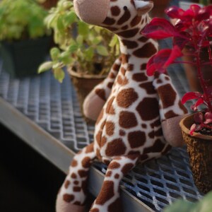 Jeremy Giraffe PDF Sewing Pattern with Easy Instructions and Step-by-Step Photos image 3