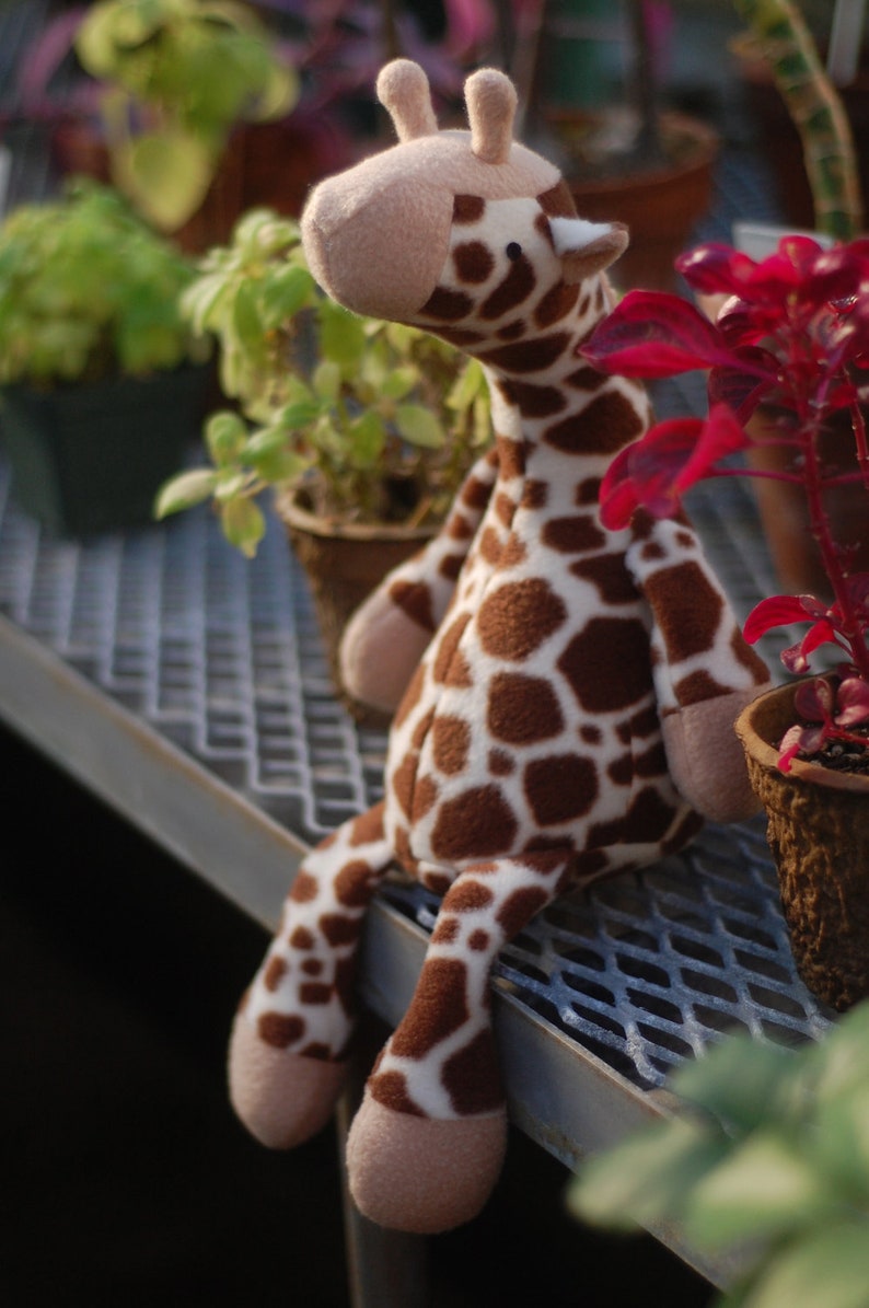 Jeremy Giraffe PDF Sewing Pattern with Easy Instructions and Step-by-Step Photos image 3