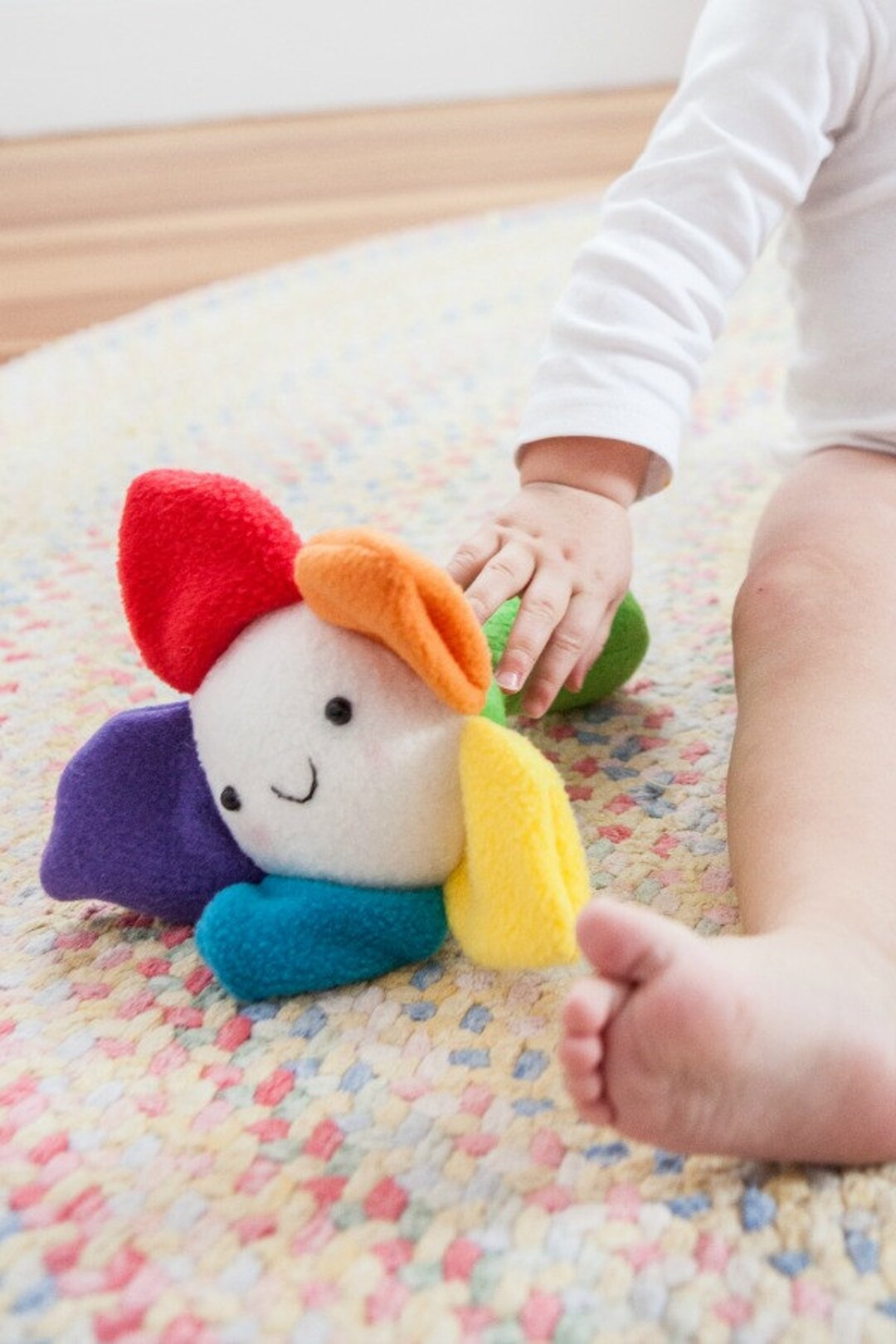 Flower Rattle PDF Pattern: Easy Sewing Project for Baby - Etsy